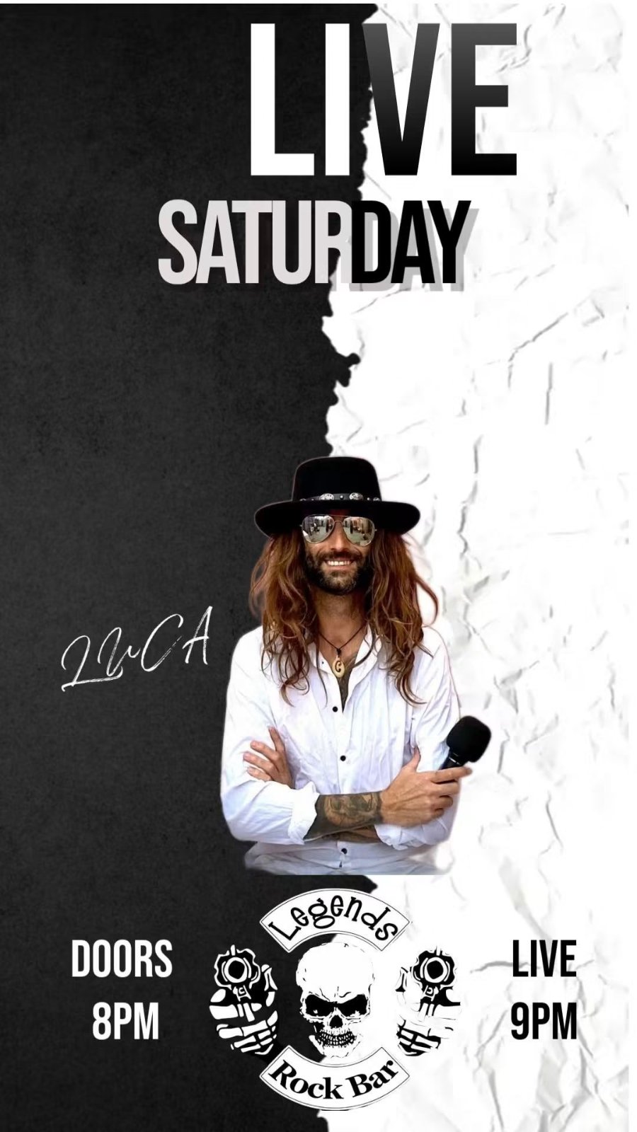 Legends Rock Bar - Luca LIVE Saturdays
