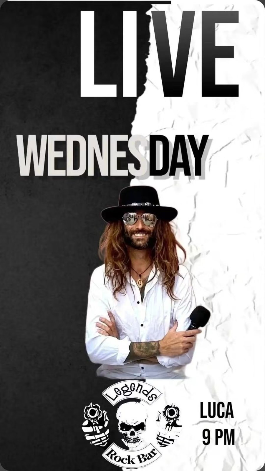 Legends Rock Bar - Luca LIVE Wednesdays
